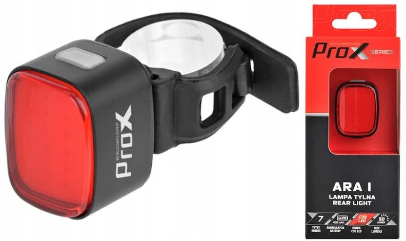 Galinė lempa ProX Ara I COB LED 50Lm Memory USB