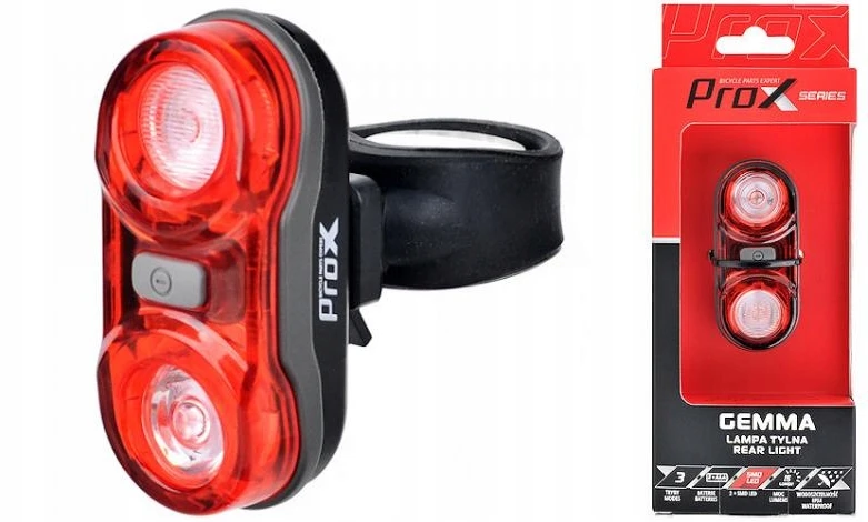 Galinė lempa ProX Gemma 2x0.5W LED su elementais