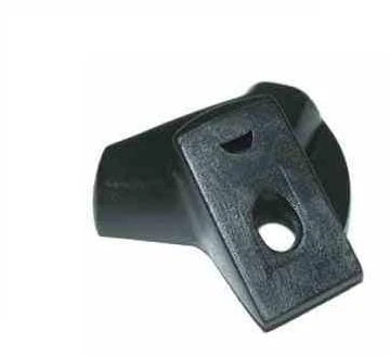 Galinė šviesa Spanninga Easy standartas 30 mm juodo plastiko
