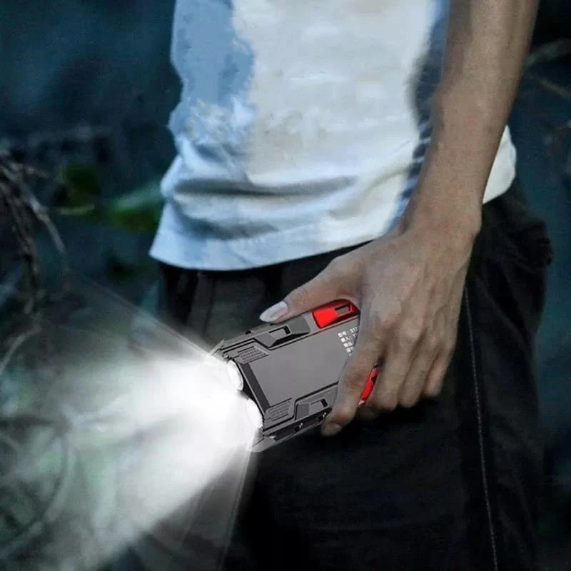 GALINGAS POWERBANK žibintuvėlis DOVANA KELIEČIAUI PRAKTIŠKA DOVANA VAIKINAI IR VYRUI