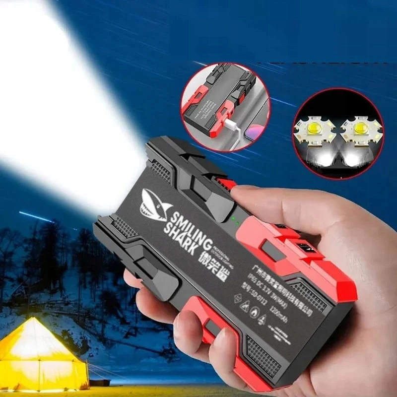 GALINGAS POWERBANK žibintuvėlis DOVANA KELIEČIAUI PRAKTIŠKA DOVANA VAIKINAI IR VYRUI