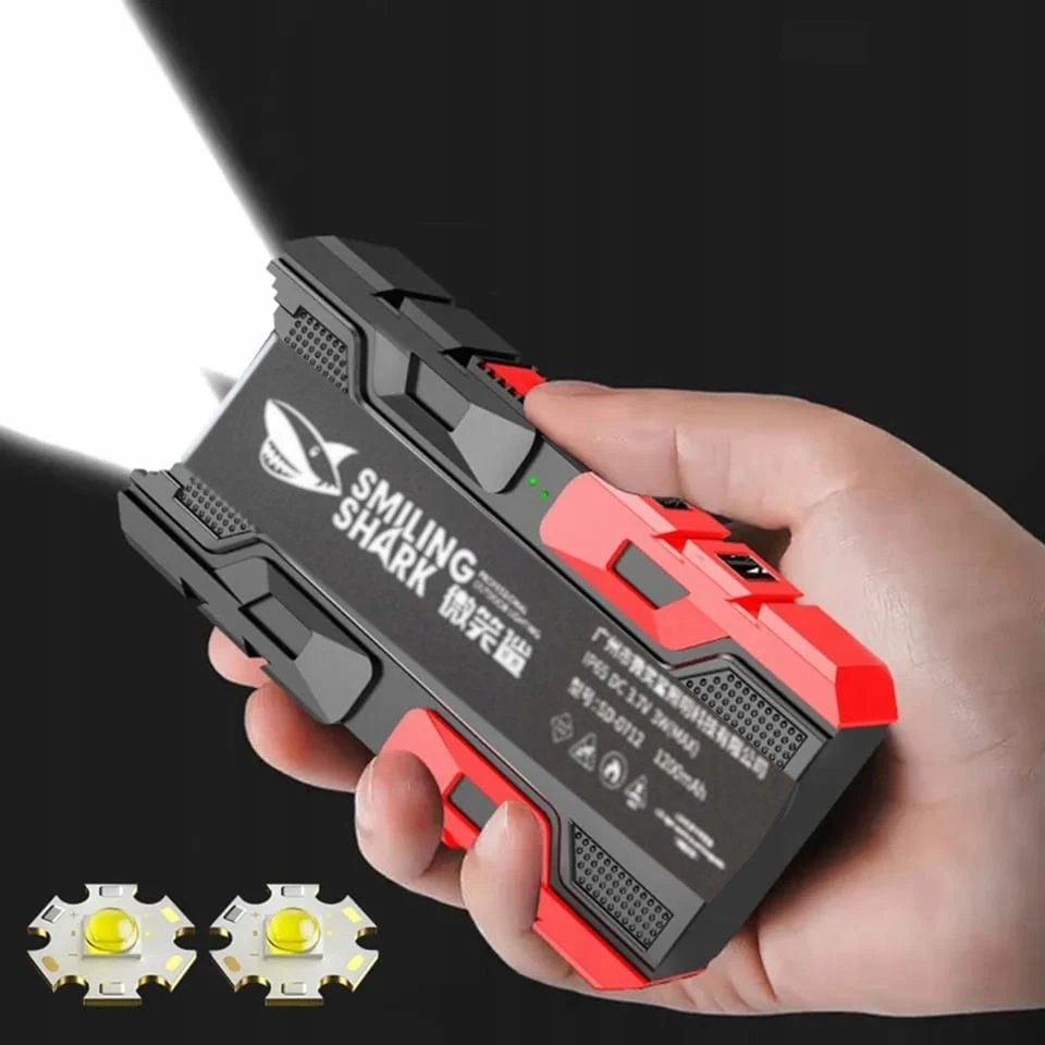 GALINGAS POWERBANK žibintuvėlis DOVANA KELIEČIAUI PRAKTIŠKA DOVANA VAIKINAI IR VYRUI