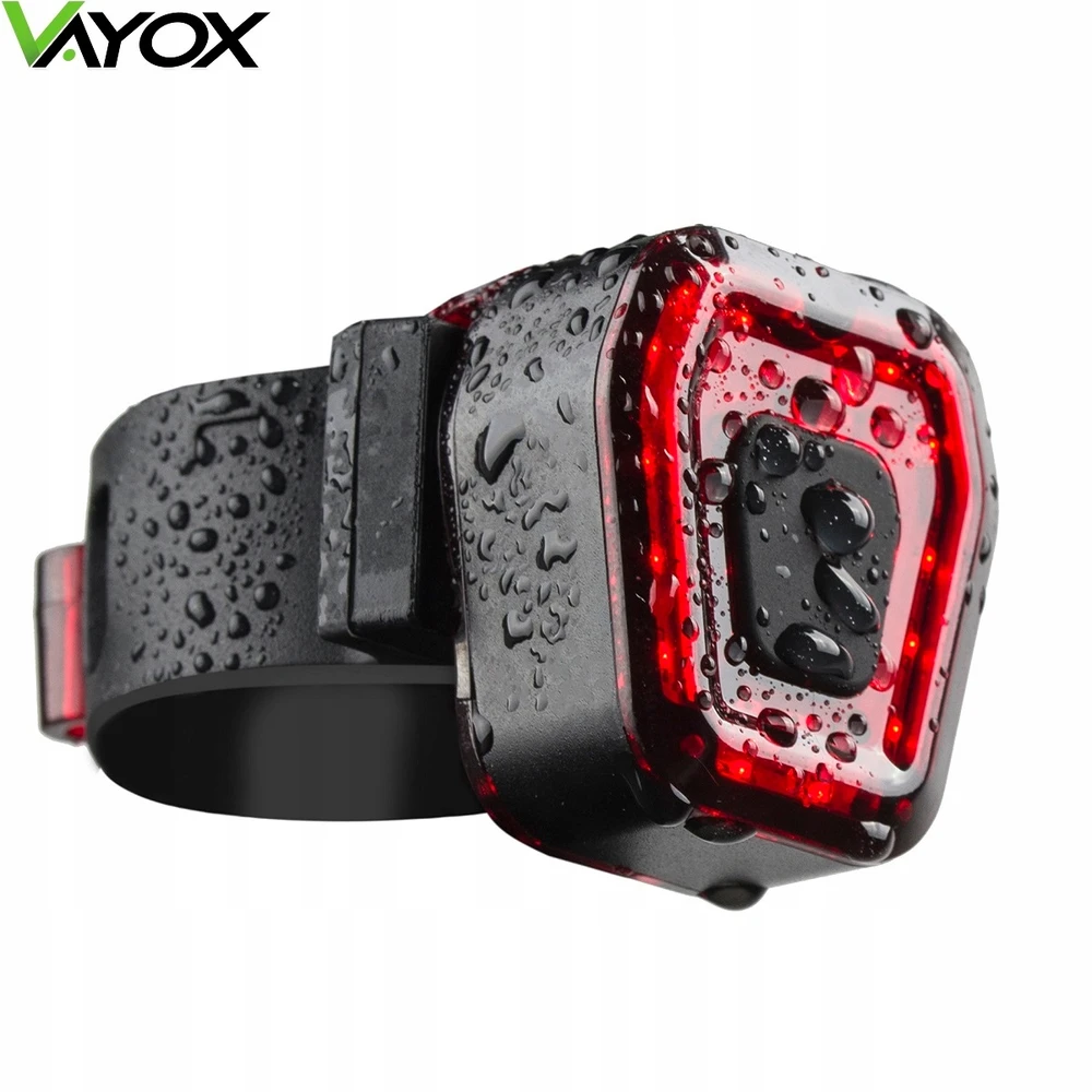 KROSS Galinė lempa VAYOX USB