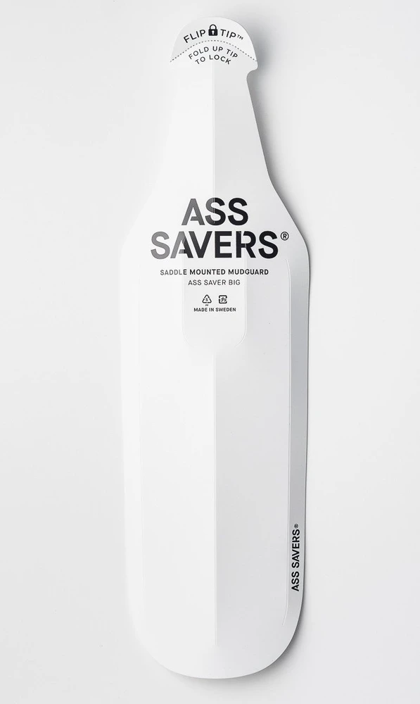 Galinis dviračio purvasaugis Ass Savers Big - platus ir lengvas