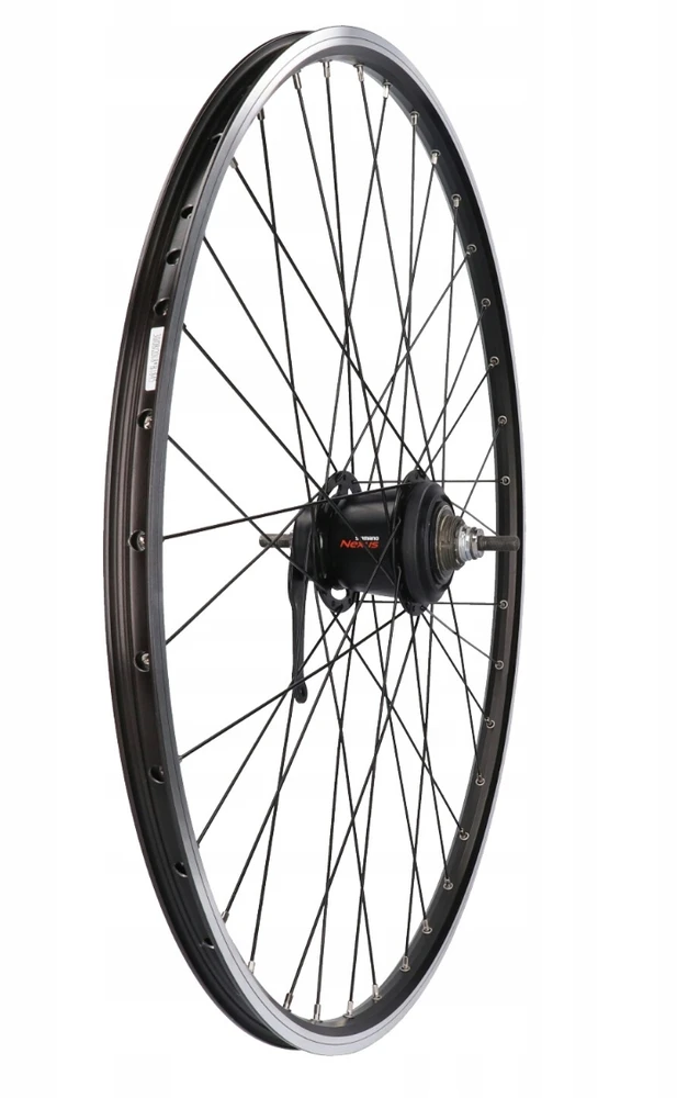 Galinis dviračio ratas 28 colių Shimano Nexus 7 pavaros SG-C3001-7C Juoda