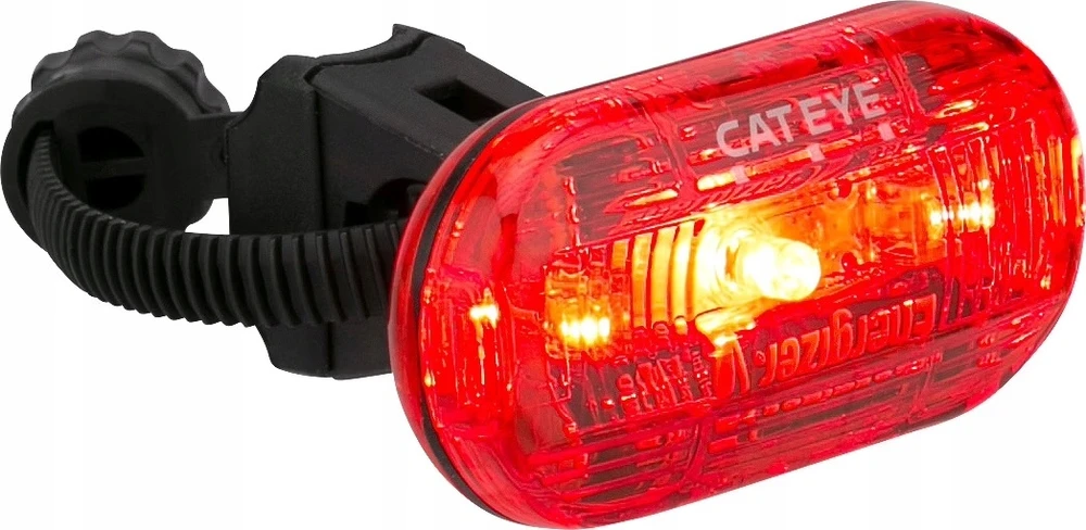 Galinis dviračio žibintas Cateye Rear Light TL-LD135-R OMNI 3, raudonas