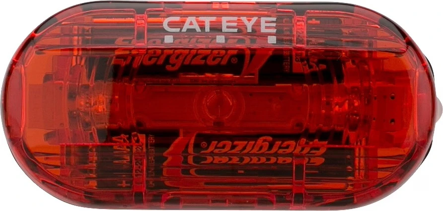 Galinis dviračio žibintas Cateye Rear Light TL-LD135-R OMNI 3, raudonas