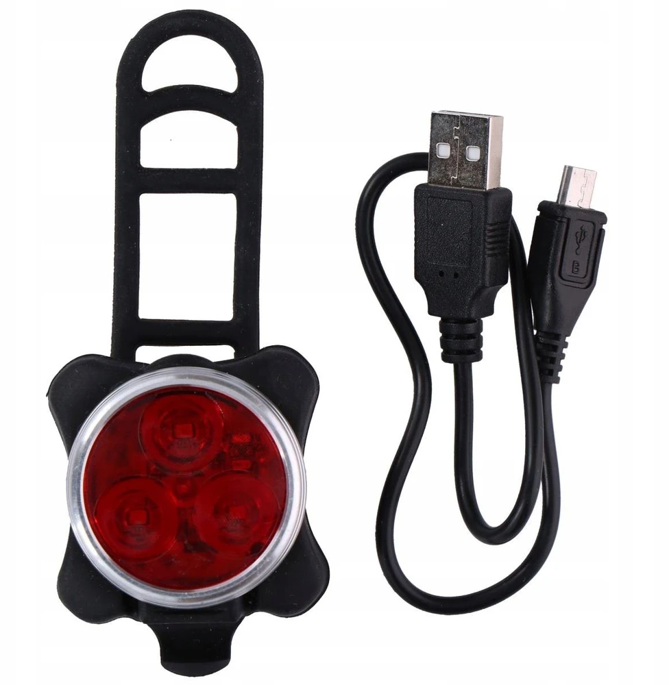 Dunlop Galinis USB įkraunamas dviračio žibintas