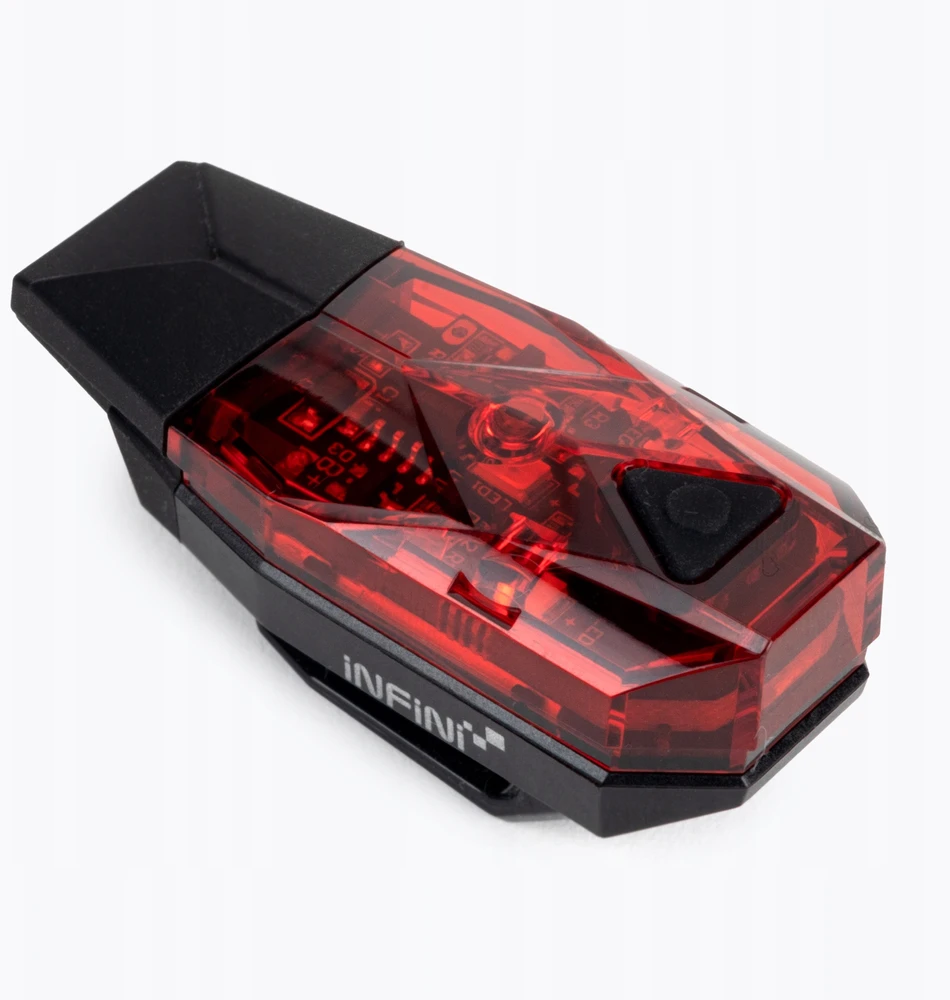 Galinis dviračio žibintas Infini Mini Lava R