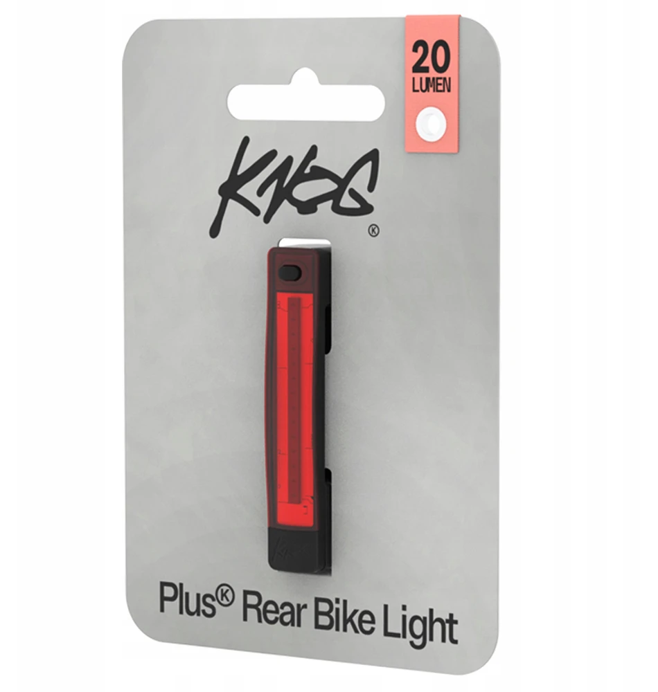 Galinis dviračio žibintas Knog Plus Rear