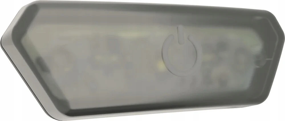 Galinis žibintas - ABUS - SMILEY 3.0 - Įkraunamas per USB - Juodas - Dviračiui laisvalaikiui