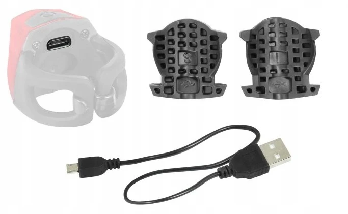 Galinis žibintas Force Crystal 3LED USB