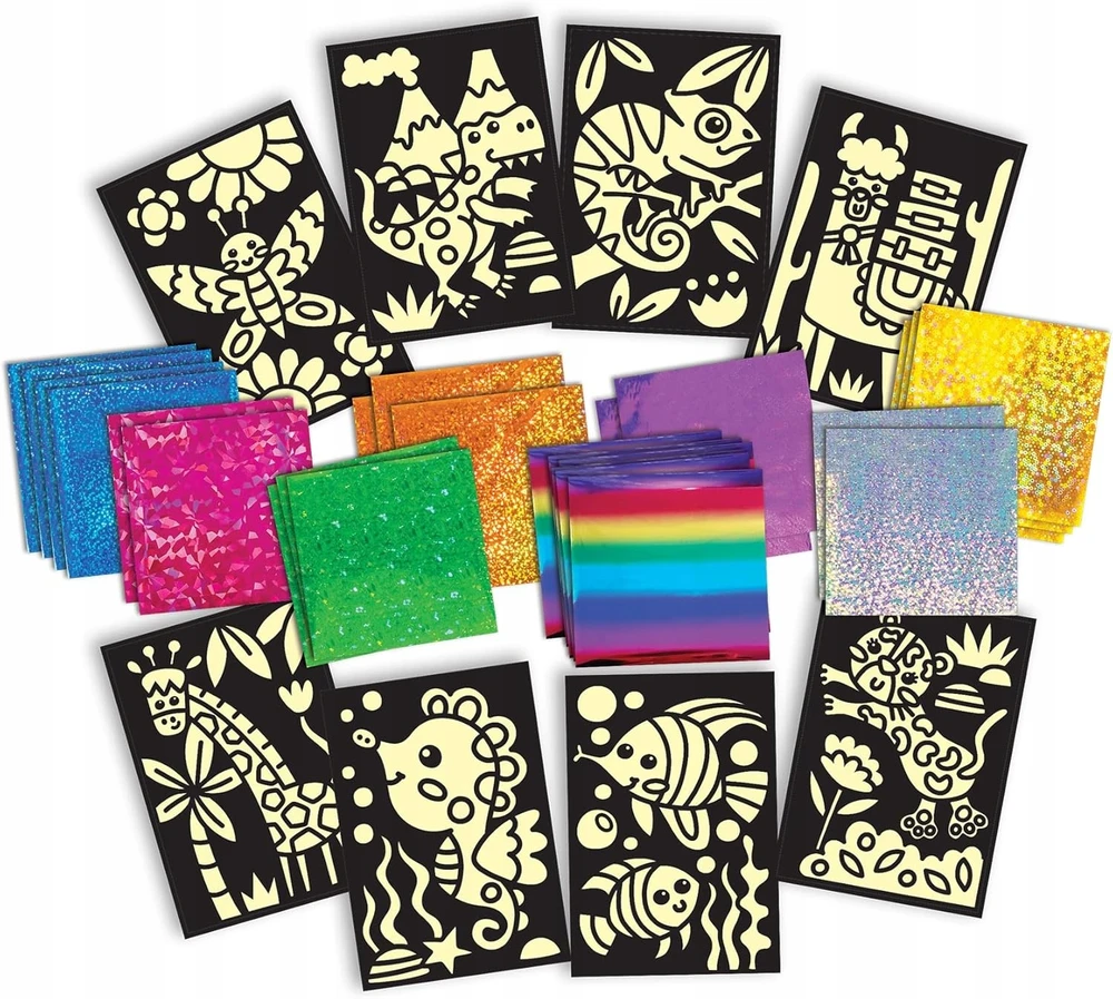 Galt Fab Folia Art 8 vaizdai 25 folijos 18x12,5 cm nuo 6 metų