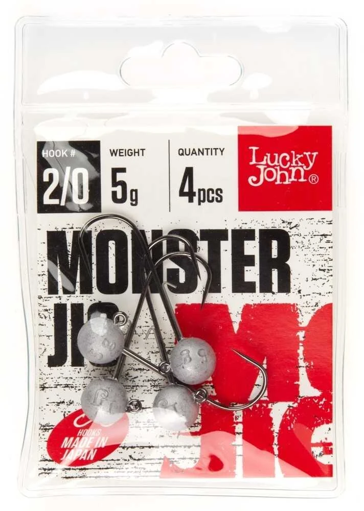 Galvakablis Lucky John Monster Jig Nr.2/0 5g