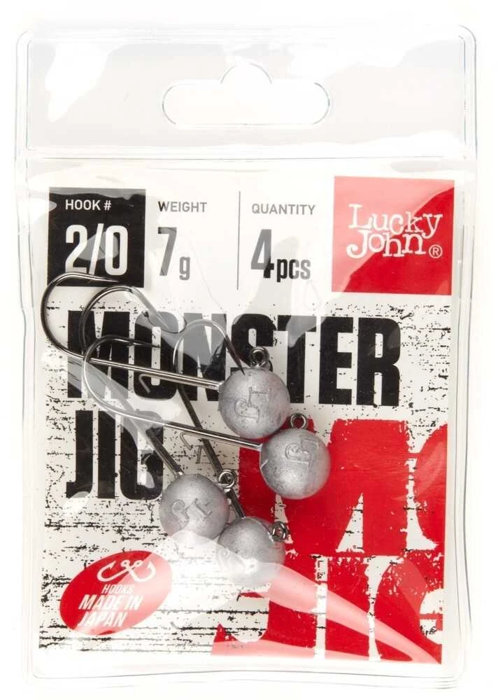 Galvakablis Lucky John Monster Jig Nr.2/0 7g