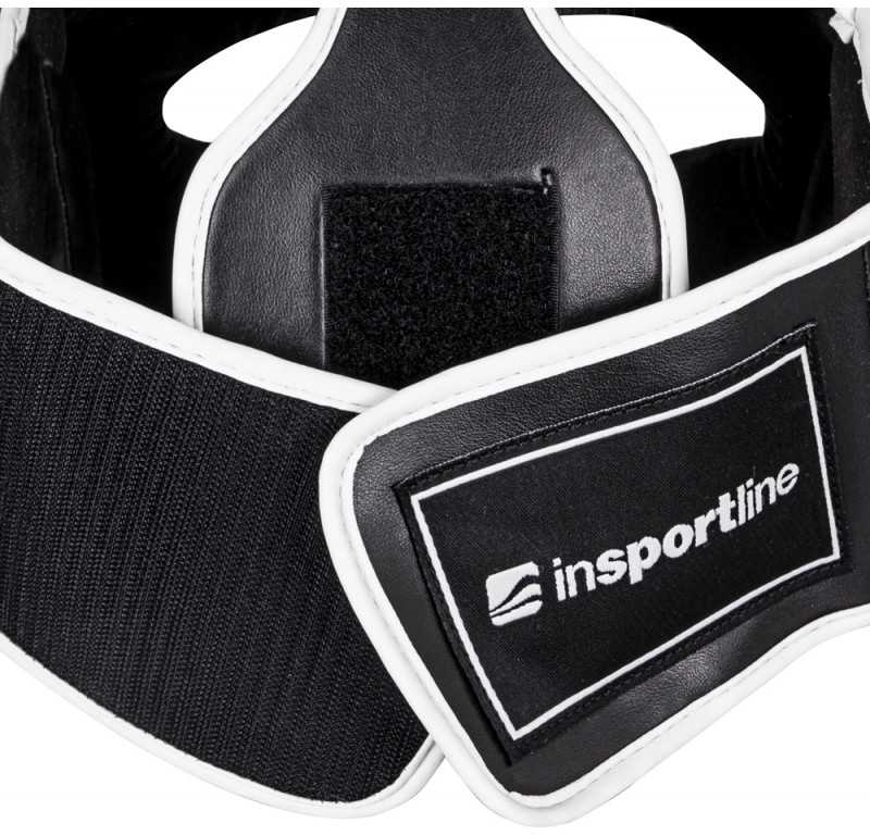 Galvos apsauga inSPORTline Truluck - Juodas-Baltas M