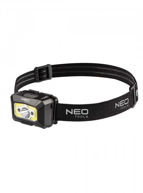 Galvos žibintas NEO 99-073 su judesio jutikliu, 250 lm COB LED