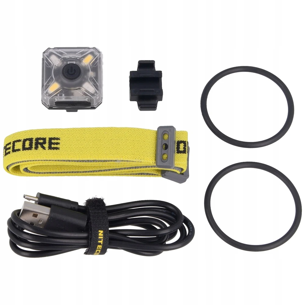 Šalmo žibintas Nitecore NU05 KIT 35 lum