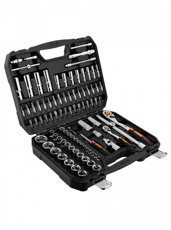 Galvučių rinkinys NEO 10-062 (1/4", 1/2") 94 vnt.