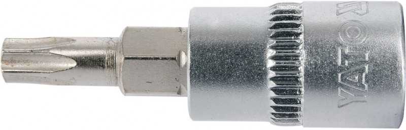 Yato Toya Sa Poland Antgalis įpresuotas į galvutę | 6.3 mm (1/4") | T-Star (Torx) T20 (YT-04304)