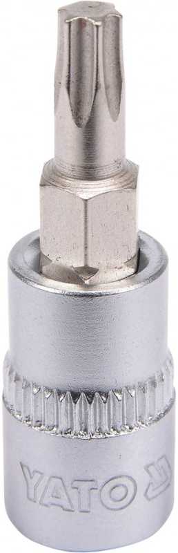 Yato Toya Sa Poland Antgalis įpresuotas į galvutę | 6.3 mm (1/4") | T-Star (Torx) T20 (YT-04304)