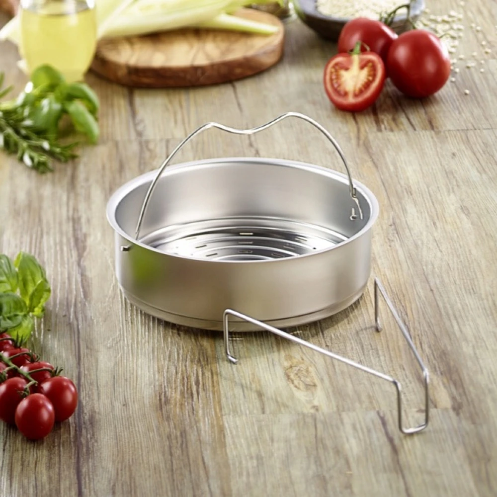 Garavimo sietelio įdėklas, nerūdijančio plieno FISSLER Vitavit 18cm K2