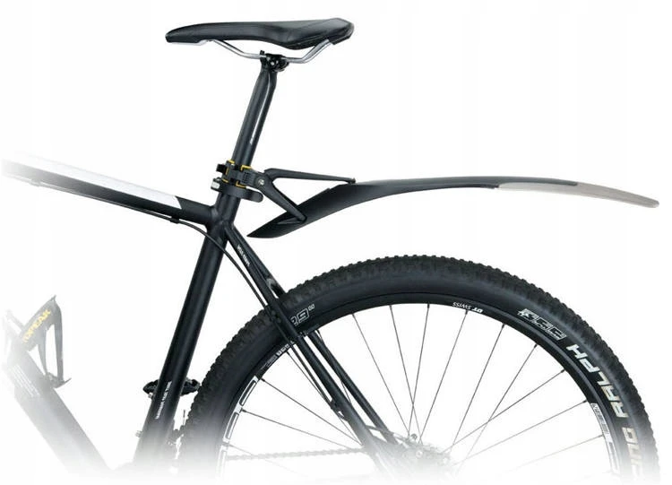 Garde-boue Topeak Defender XC1 & XC11 29er rinkinys VTT - Juodas - Priekinis ir galinis - 29 colių