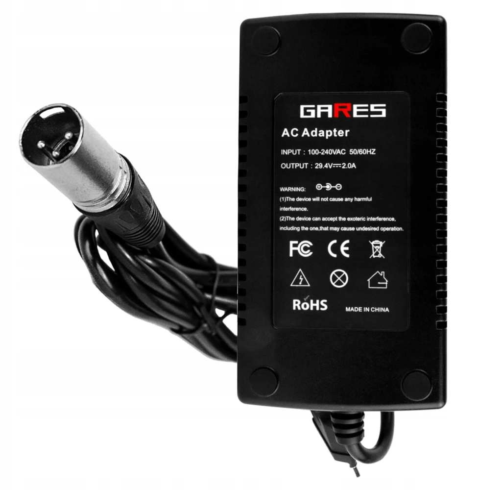 Gares Įkroviklis elektriniai paspirtukai, 29,4V, 2A