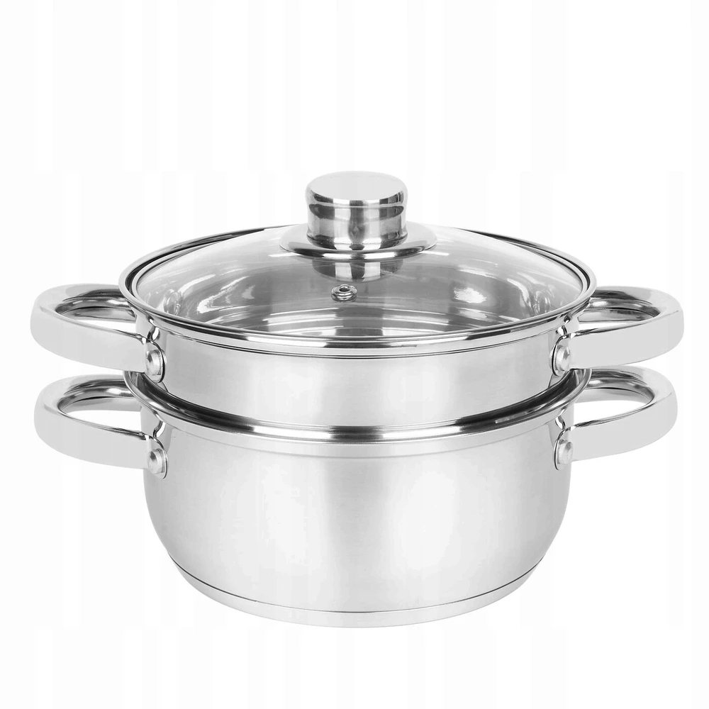GARINANTIS puodinis garintuvas 2,0L 18cm 3 vnt INDUKCINĖS NERŪDYNĖS NERŪDYNĖS dujos