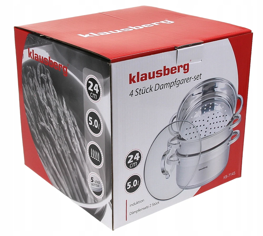 GARINIMO PUODAS Garintuvas 5 lit. 24 cm. KLAUSBERGAS