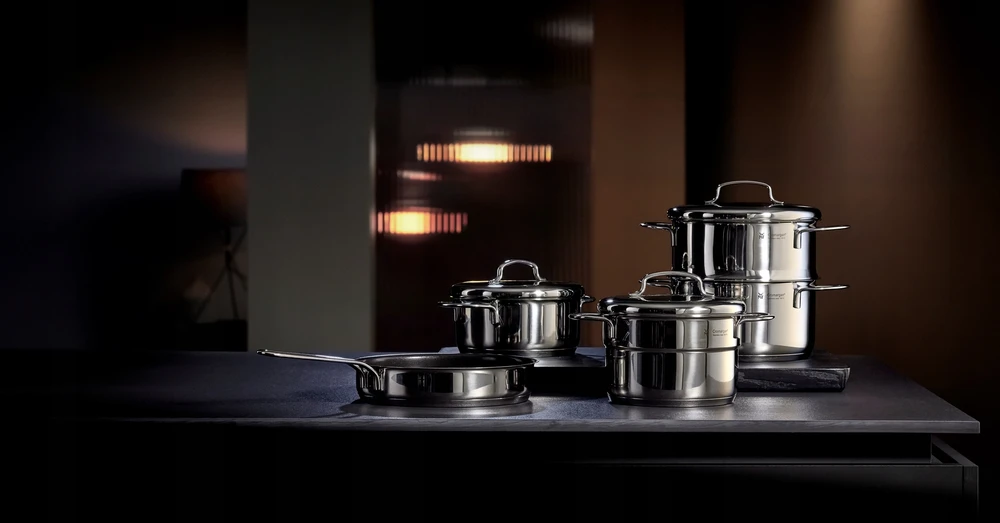 Garinimo puodas WMF Mini 1,5 l, indukcinis, nerūdijantis plienas