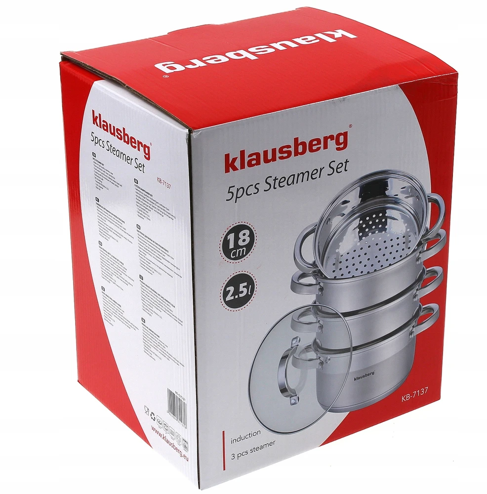 GARINIS PUODAS Garintuvas 5 vnt. 18 cm. KLAUSBERGAS