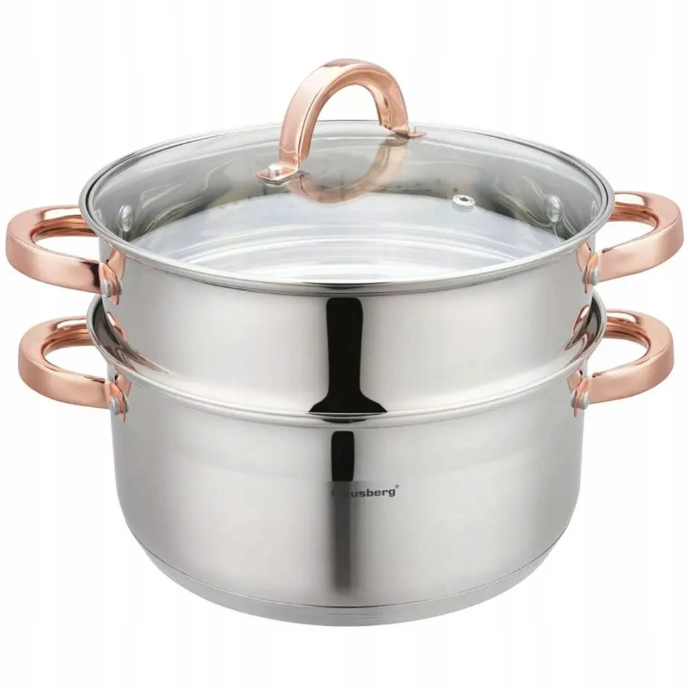 GARINIS PUODAS STEAMER 3 EL 24CM KLAUSBERG INDUKCIJA