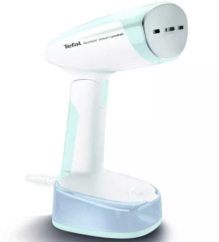 Drabužių garintuvas Tefal DT3041E1 | 1300 W | 0,27 l | 20 g/min | Baltos ir mėlynos spalvos