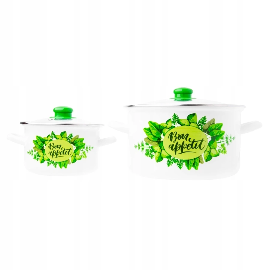 GARNK EMALIOWANY ODELO BON APPETIT 20CM 3,7L Baltas 1szt.