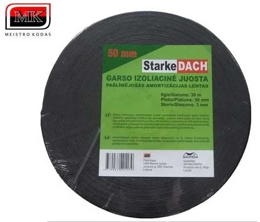 Starkedach Garso izoliacinė juosta gipsiniams profiliams 50 mm