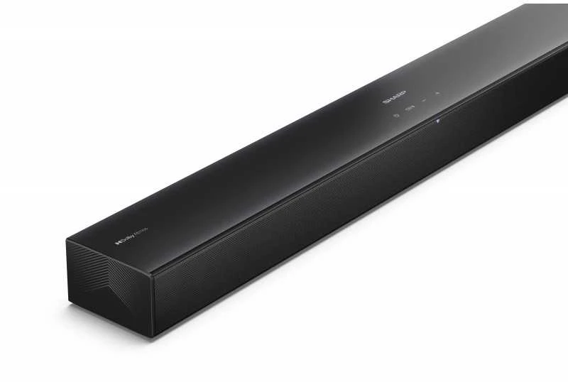 Namų kino sistema Sharp 2.0 Dolby Atmos/DTS Virtual:X Soundbar | HT-SB304 | 180 W | Bluetooth | Belaidė jungtis | Juodas