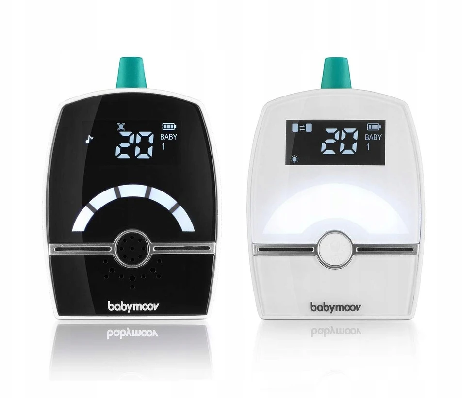 Garso kūdikio monitorius Babymoov Premium Care, 1400 m veikimo nuotolis, Digital Žalias, VOX režimas