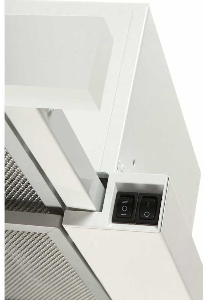 Gartraukis ELEYUS HOOD CCN L 14 150 60 WH Įmontuojamas Baltas 60 cm 340 m3/h