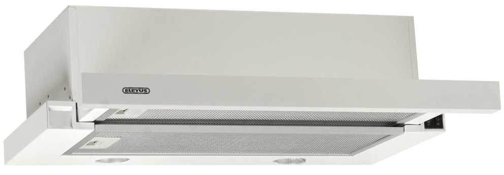 Gartraukis ELEYUS HOOD CCN L 14 150 60 WH Įmontuojamas Baltas 60 cm 340 m3/h