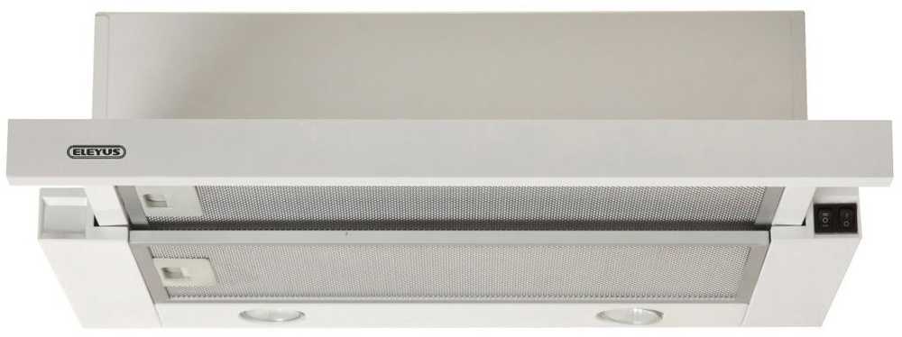 Gartraukis ELEYUS HOOD CCN L 14 150 60 WH Įmontuojamas Baltas 60 cm 340 m3/h
