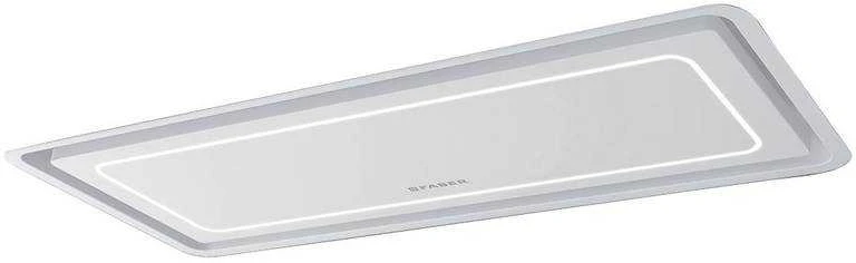 Gartraukis FABER HOOD CYLINDRA PLUS WH GLOSS A37, Pearled Baltas, 6 Led LV 4000K, 37 cm