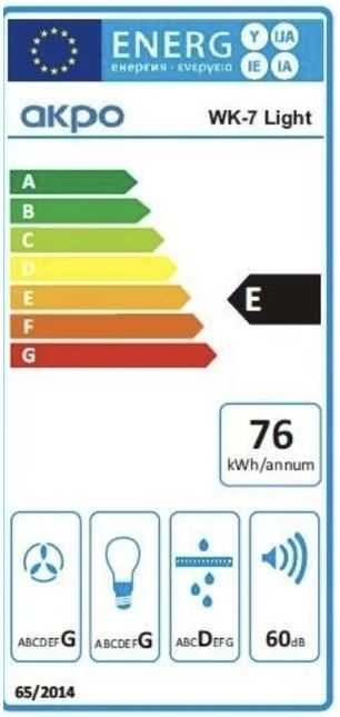 Teleskopinis gartraukis AKPO WK-7 LIGHT 50 INOX (265,5 m3/h, 500mm, inox spalva)