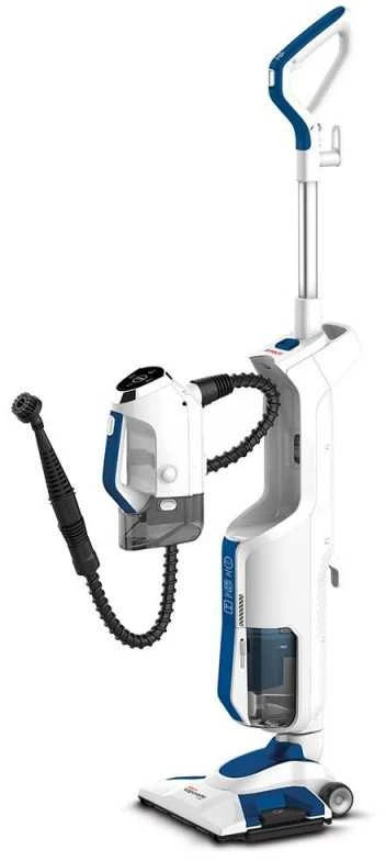 Polti | Vakuuminis garų šluota su nešiojamu garų valytuvu | PTEU0299 Vaporetto 3 Clean_Blue | Galia 1800 W | Garų slėgis Netaikomas baras | Vanduo bako talpa 0,5 L | Baltas/Mėlyna