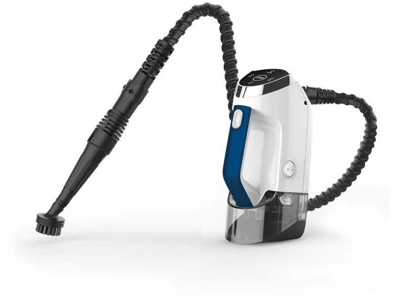 Polti | Vakuuminis garų šluota su nešiojamu garų valytuvu | PTEU0299 Vaporetto 3 Clean_Blue | Galia 1800 W | Garų slėgis Netaikomas baras | Vanduo bako talpa 0,5 L | Baltas/Mėlyna