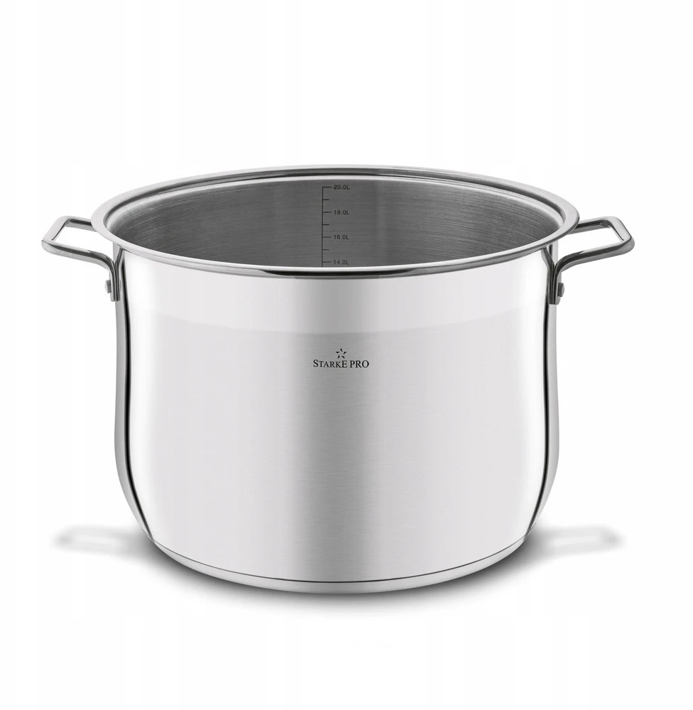 Gastronominis PUODAS, DANGINIS, INDUKCINIS, dujos Starke Pro Premio Alto II 22,2L