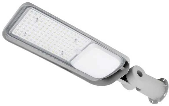 Bemko 100W LED gatvės šviestuvas JAZMIN, šviesiai pilkas, 4000K, IP65