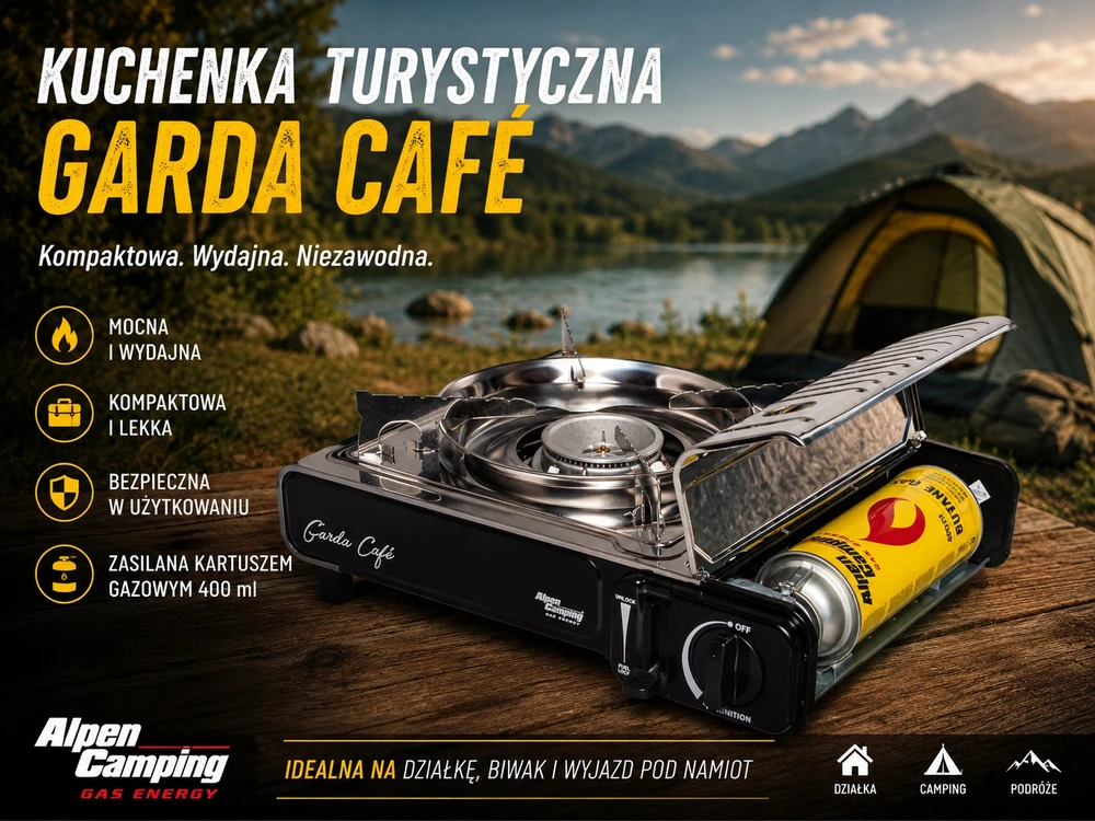 Inko Time Kuchenka „Garda Kafe“ turistinė viryklė