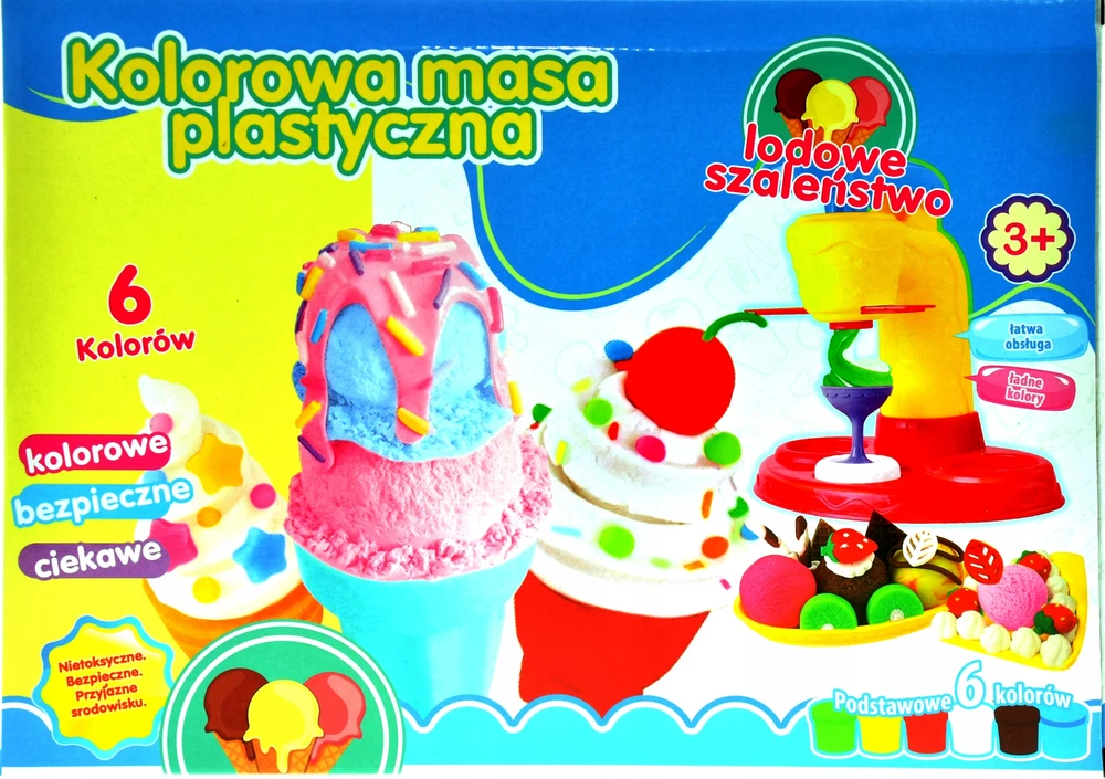 Gazelo plastilino tortas ICE CREAM PARTY ICE CREAM MACHINE