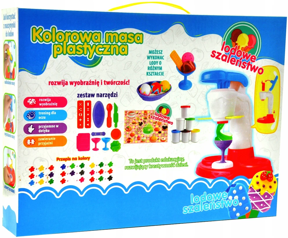 Gazelo plastilino tortas ICE CREAM PARTY ICE CREAM MACHINE